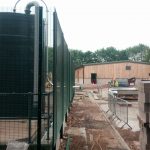 2.4 m high security fencing Blandford June 2017 