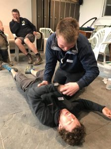 First Aid Training for Conservation Contractors Team April 2018