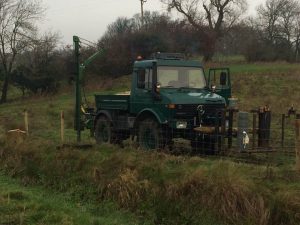 old green Unimog Dec 2018