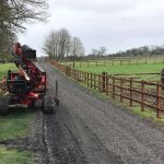 Post & Rail creosoted fencing in Manton 