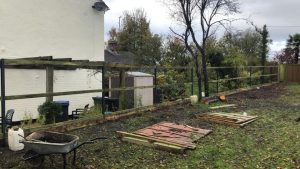 Fence replacement for Ogbourne St George Parish Council 1