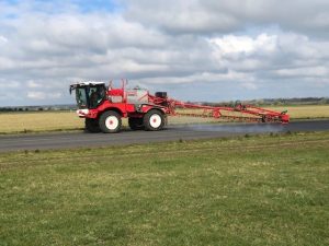 moss control Chalgrove Airfield